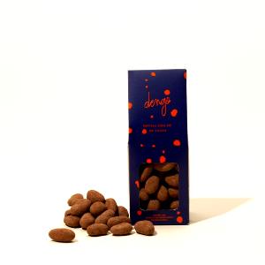 Quantas calorias em 7 unidades (20 g) Pepitas com Pó de Cacau?