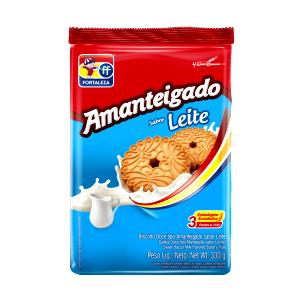 Quantas calorias em 8 biscoitos (30 g) Biscoito tipo Amanteigado Sabor Leite?
