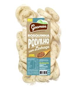 Quantas calorias em 8 unidades (10 g) Rosquinha de Polvilho?