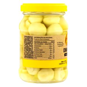 Quantas calorias em 9 unidades (50 g) Champignon em Conserva?