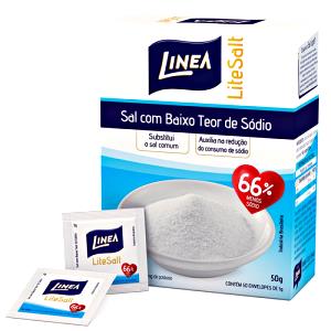 Quantas calorias em um sachê (1 g) Sal Light?