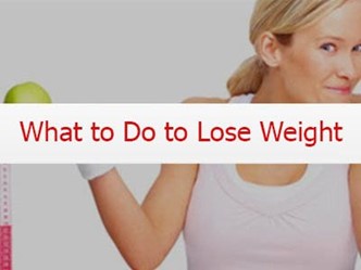 O que fazer para perder peso