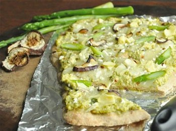 Neste verão, fique verde com pizza verde